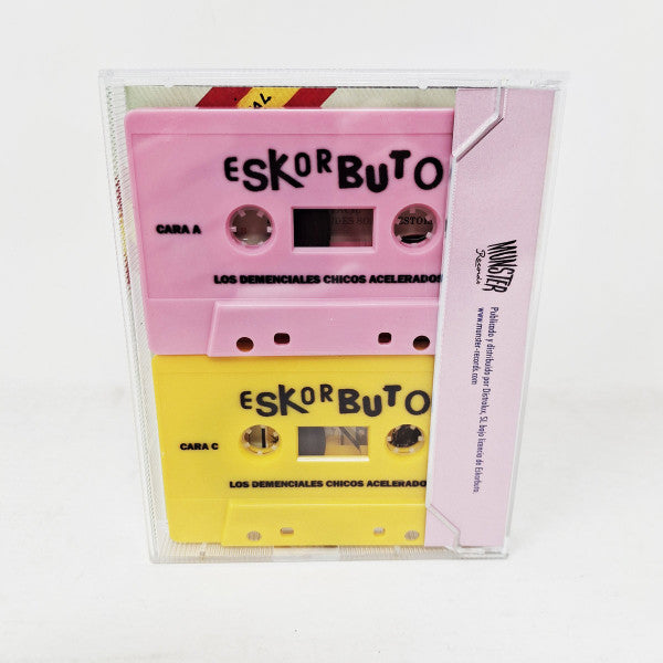 Eskorbuto - Los Demenciales Chicos Acelerados DOUBLE CASSETTE BRAND NEW