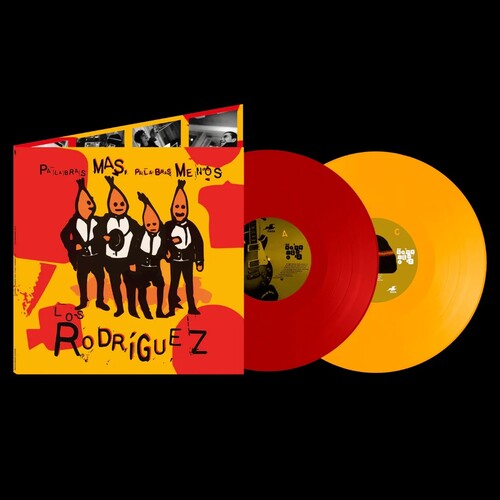 Los Rodríguez - Palabras Más, Palabras Menos 30th Anniversary RED AND YELLOW 2LP