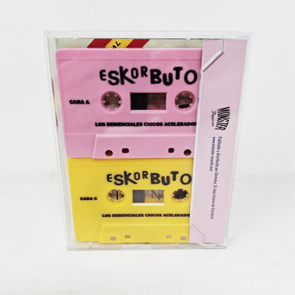 Eskorbuto - Los Demenciales Chicos Acelerados DOUBLE CASSETTE BRAND NEW