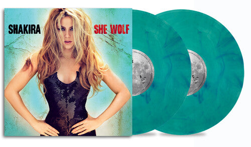 Shakira - She Wolf 2 LP SEA GLASS VINYL